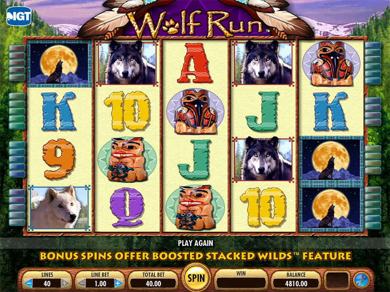Wolf Run Slots Game