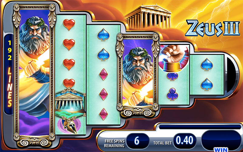 Zeus Slot Machine Online Play