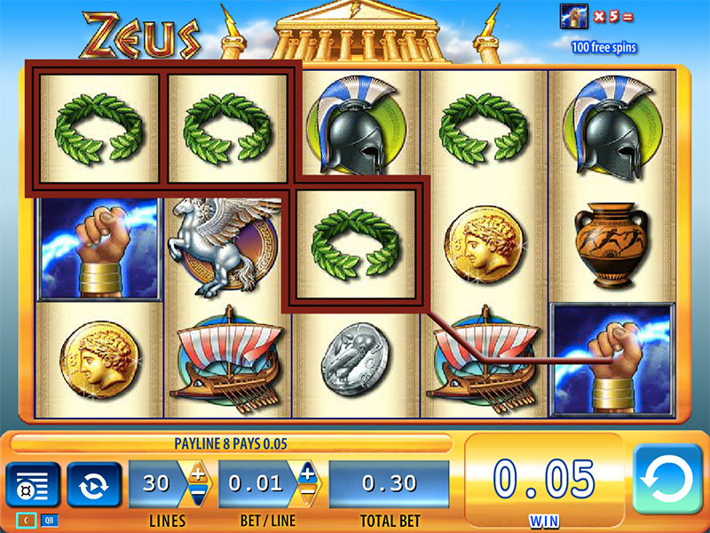 Zeus Casino Games