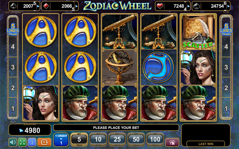 Zodiac Slots Spiele