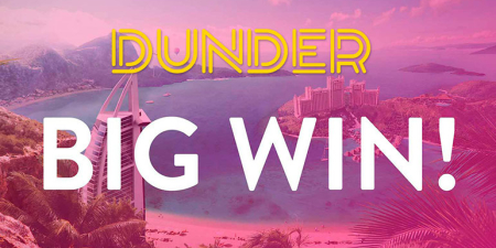 €302K Jackpot Won at Dunder Casino