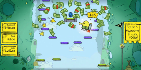 Doodle Jump with a new look is available now at Nintendo, Xbox, iOS, Android and Windows