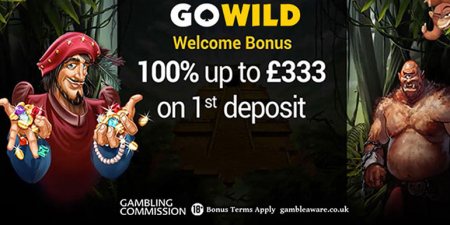 Play GoWild Casino and get unbeatable bonuses and prizes