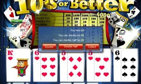 Безплатен видео покер с 10 или повече