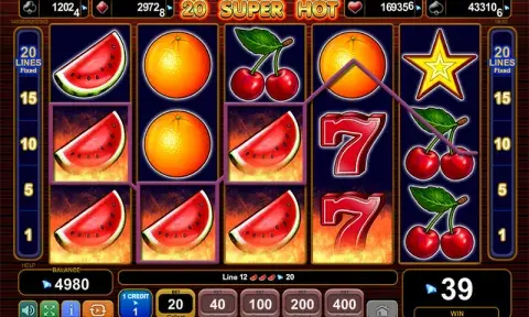 20 Super Hot Slot Game