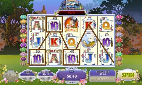 Adventures in Wonderland Slot Online