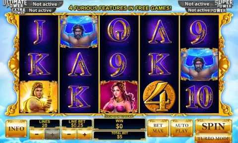 Age of the Gods Furious Four Slot Online