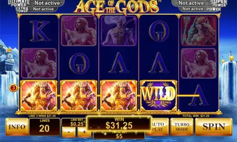 Age of the Gods слот онлайн