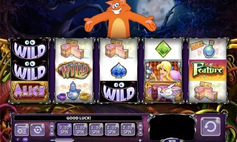 Alice and the Mad Tea Party Slot Game