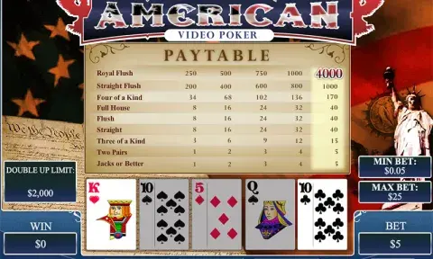 All American Video Poker Free