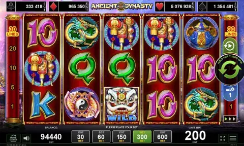 Ancient Dynasty Slot Game