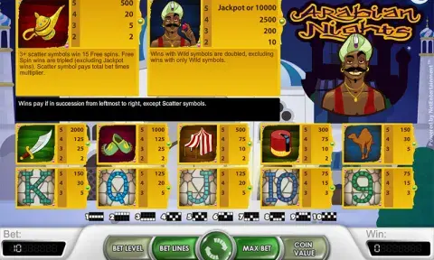 Arabian Nights казино игра