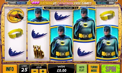 Batman and Catwoman Cash Slot Game