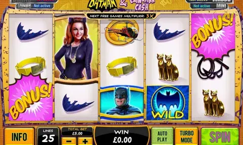 Batman and Catwoman Cash Slot Online
