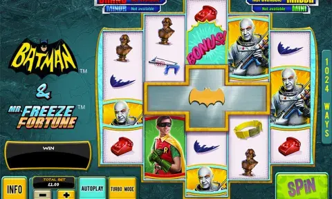 Batman and Mr Freeze Fortune Slot Game