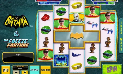 Batman and Mr Freeze Fortune Slot Online