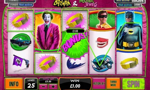 Batman and the Joker Jewels Slot Game