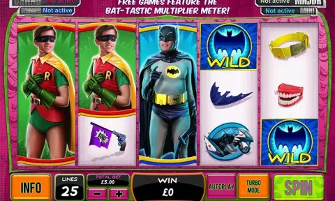 Batman and the Joker Jewels Slot Online