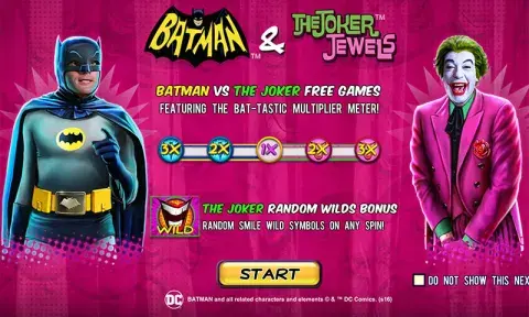 Batman and the Joker Jewels Slot