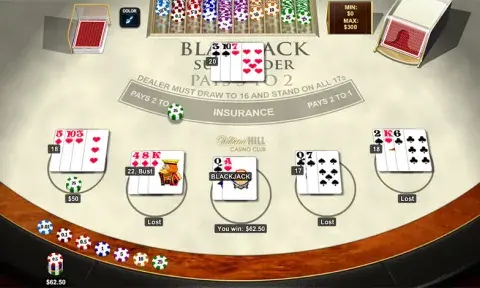 Blackjack Surrender Online