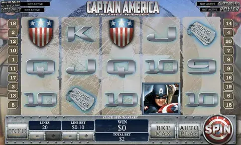 Captain America Slot Game