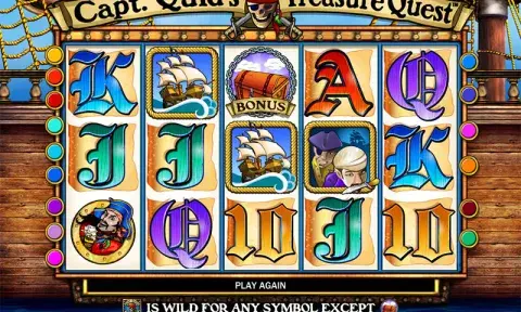 Captain Quid’s Treasure Quest Slot Game