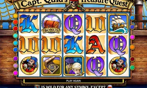 Captain Quid’s Treasure Quest Slot Online