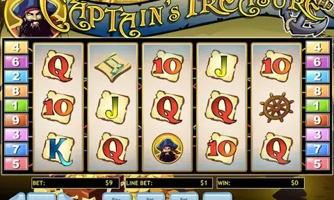 Captain’s Treasure Slot Free