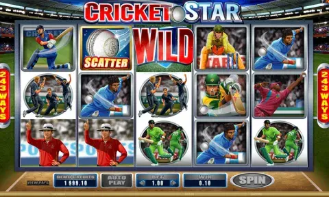 Cricket Star Slot Game