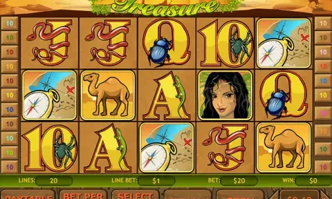 Desert Treasure казино игра