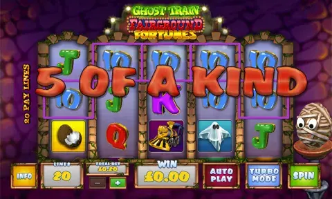 Fairground Fortunes Ghost Train Slot Online