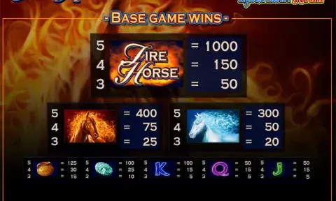 Fire Horse Slot Game