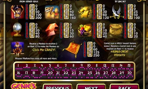 Genie's Fortune Slot Game
