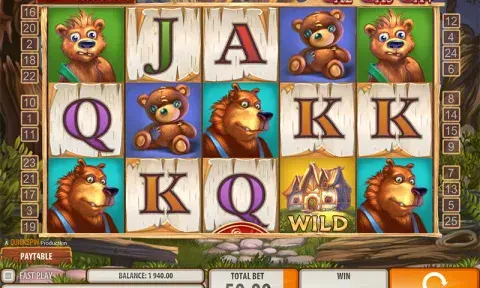 Goldilocks and the Wild Bears Slot Game