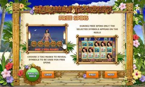 Hawaiian Treasure Slot Online
