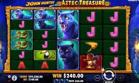 John Hunter and the Aztec Treasure Slot Demo