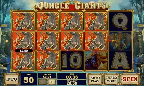 Jungle Giants Slot Bonus