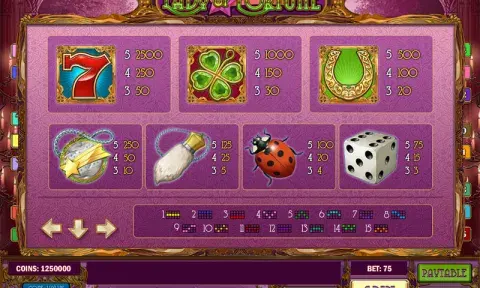 Lady of Fortune Slot Free