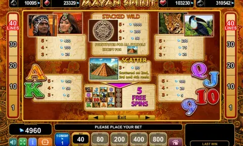 Mayan Spirit Slot Game