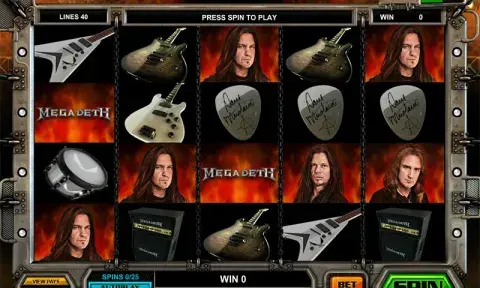 Megadeth Slot Game