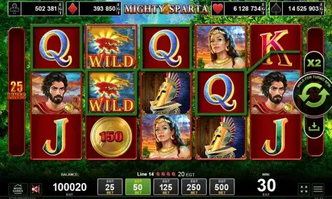 Mighty Sparta Slot Game