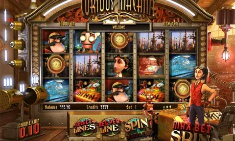 Miles Bellhouse and His Curious Machine Slot Online
