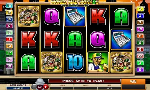 Money Mad Monkey Slot Game