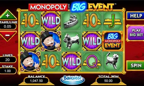 Monopoly Big Event Slot game