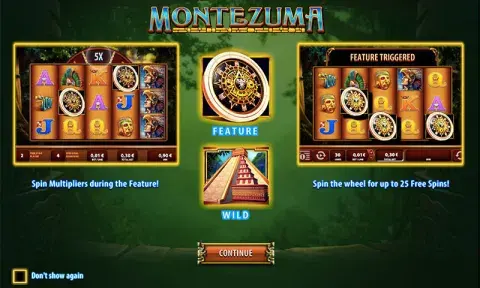 Montezuma Slot Bonus