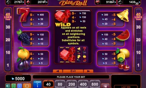 More Dice & Roll Slot Game