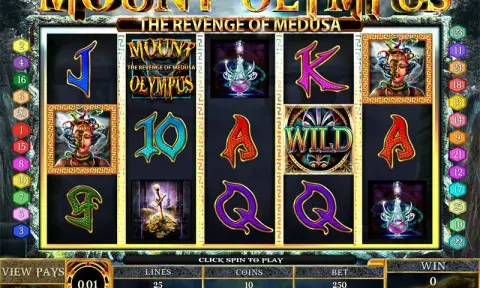 Mount Olympus - Revenge of Medusa Slot