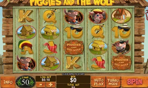 Piggies and the Wolf Slot Game