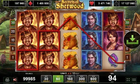 Secrets of Sherwood Slot Game