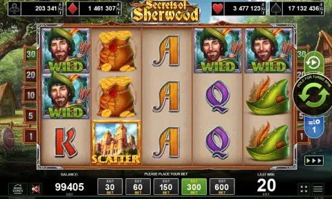 Secrets of Sherwood Slot Online